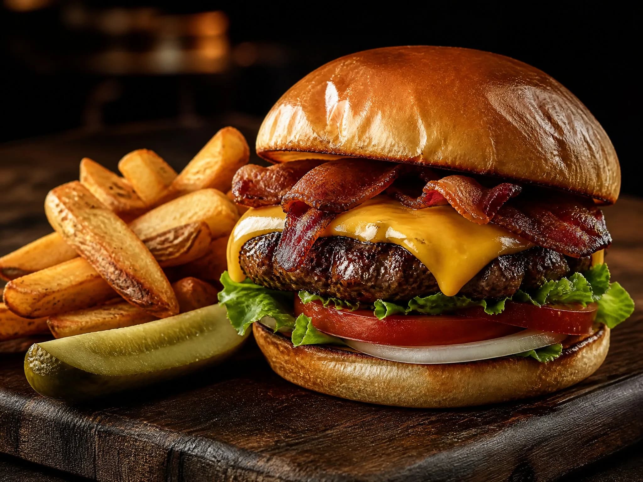 Bacon Cheeseburger*