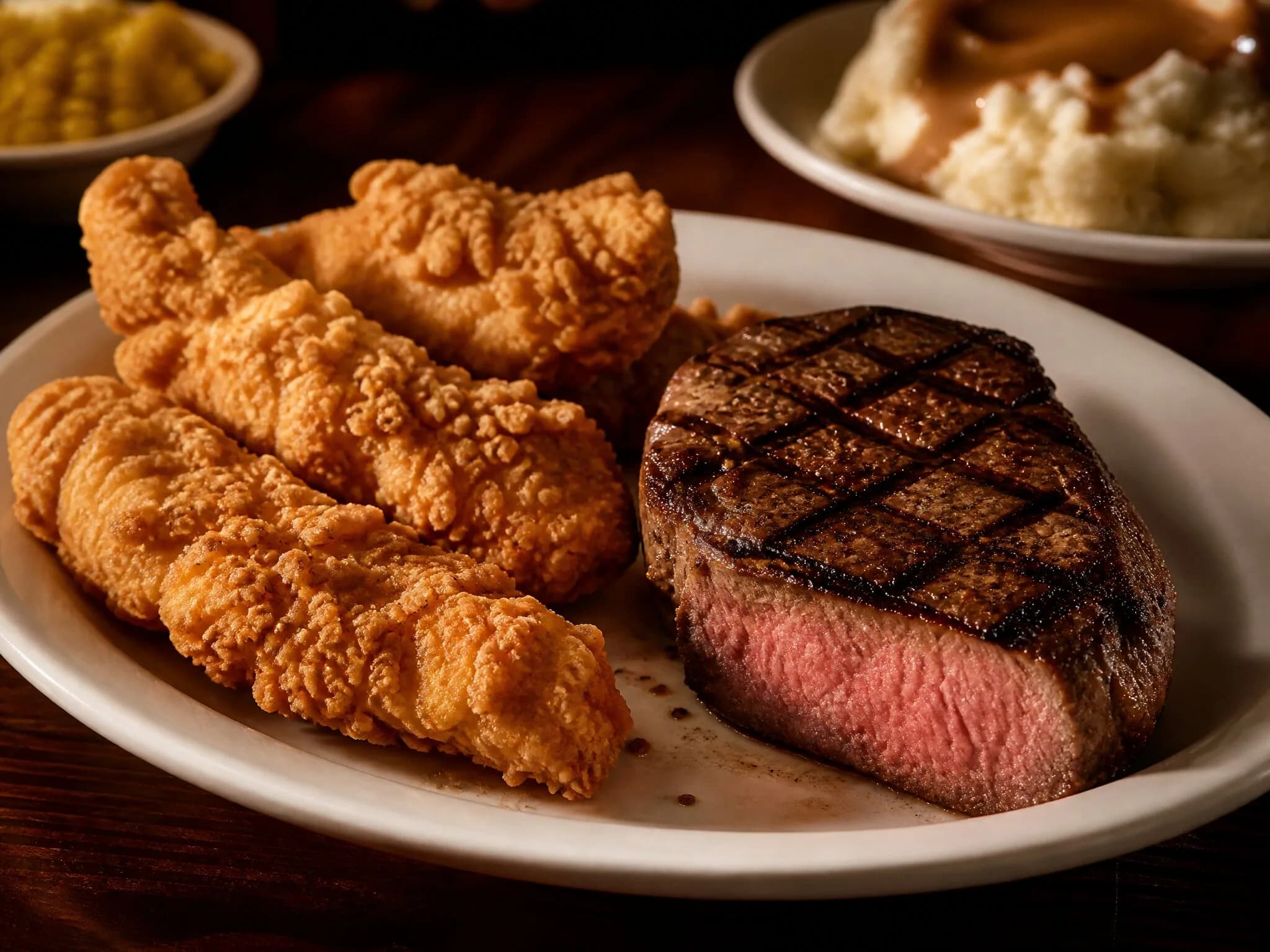 Chicken Critters® & Sirloin 6oz