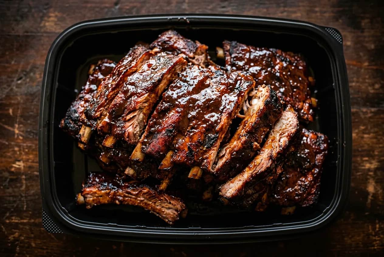 Illustration of Family Sized Ribs