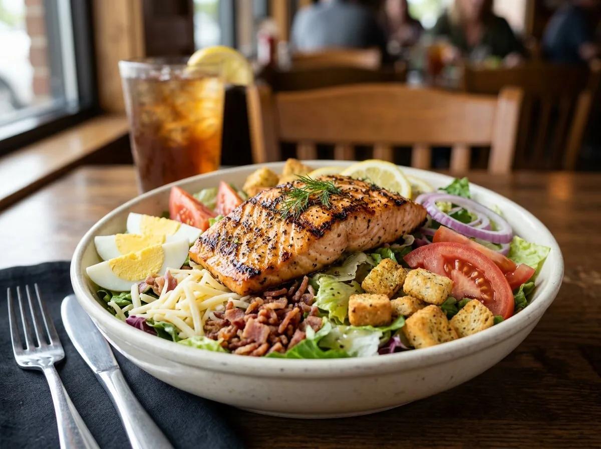 Grilled Salmon Salad