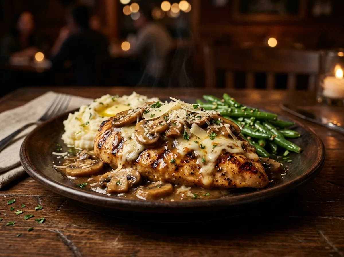Portobello Mushroom Chicken